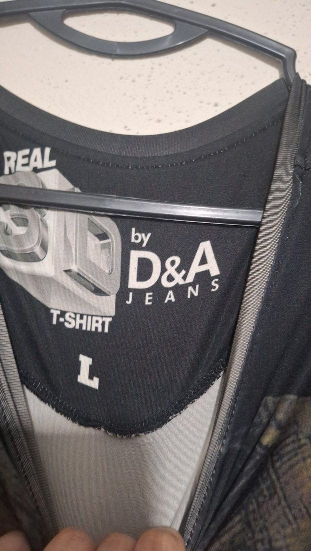 Siyah Baskılı Punk Tarzı Erkek Tişört - Görsel 2