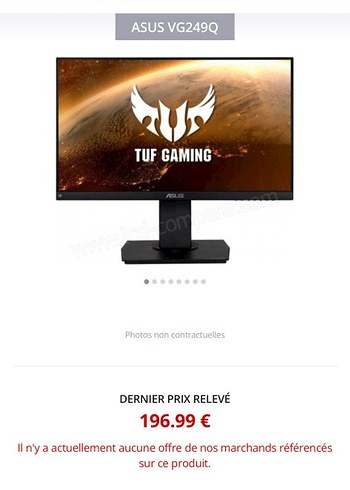 ASUS Siyah TUF Gaming Monitör - Görsel 2