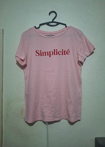 Regular Fit Bisiklet Yaka Yazı Baskılı Kısa Kollu Tişört - Görsel 2