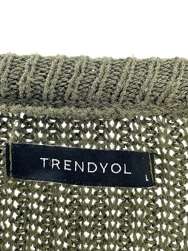l Beden haki Renk Trendyol & Milla Kazak / Triko %70 İndirimli.