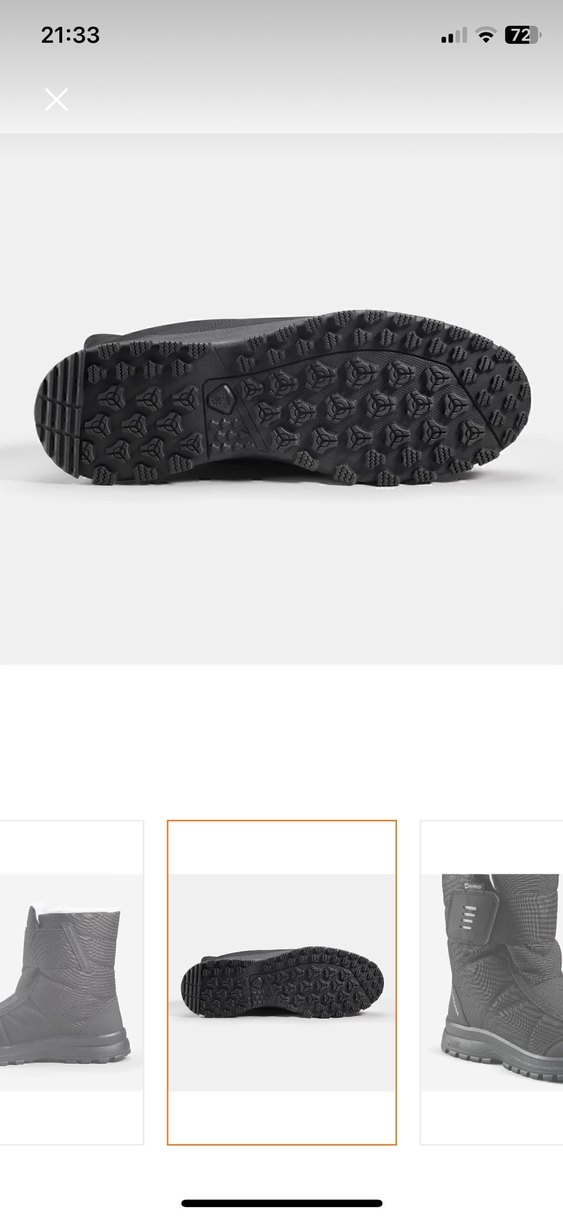 Kadın Siyah Kayak Botu Velcro Bantlı - Görsel 4