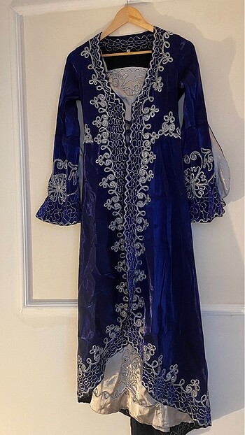 38 Beden lacivert Renk Kaftan