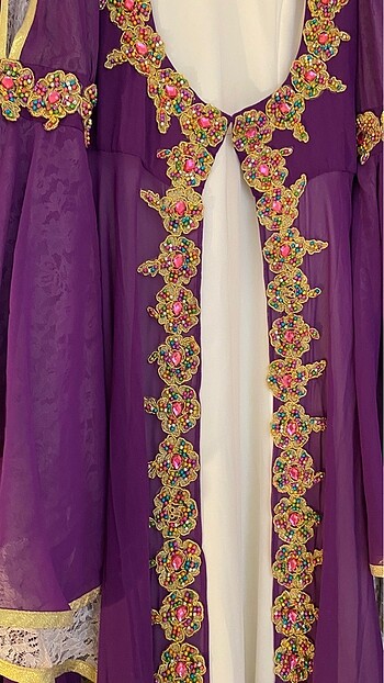 38 Beden mor Renk Kaftan