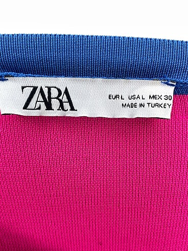 l Beden lacivert Renk Zara Kısa Elbise %70 İndirimli.