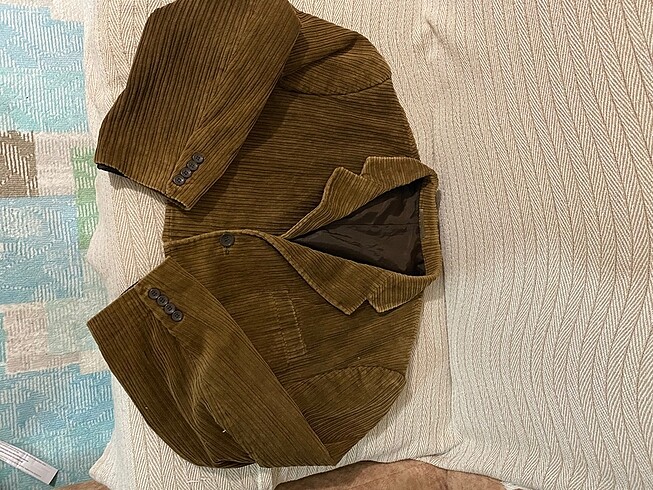 Vintage Crop Blazer Ceket