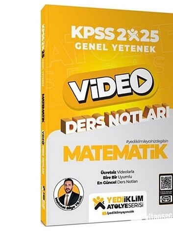 Matematik Video ders notları Yediiklim yayınları