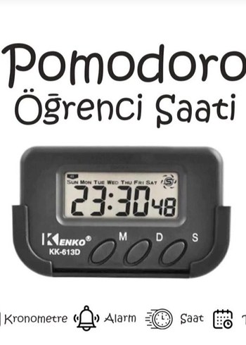 KENKO Pomodoro Öğrenci Saati KK-613D