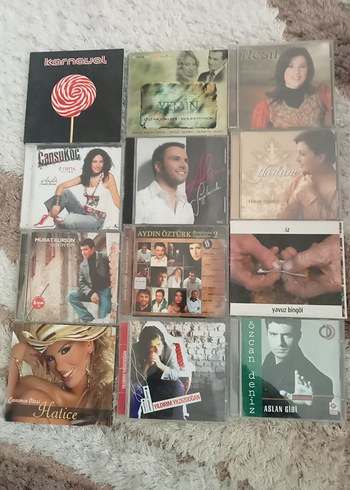 ORİJİNAL YERLİ MÜZİK CD LERİ