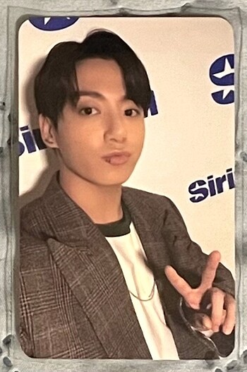BTS Jungkook Golden photocard