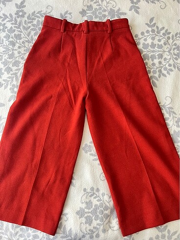 xs Beden kırmızı Renk Zara Pantolon