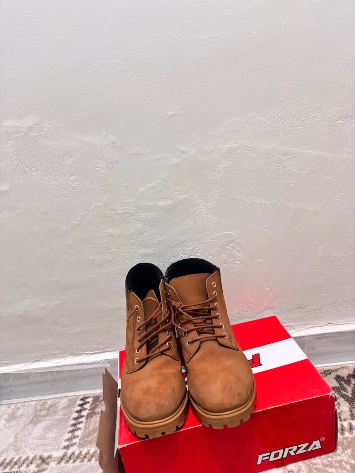 Kahverengi Süet Erkek Botları - Görsel 2