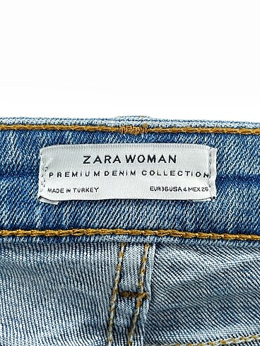 36 Beden mavi Renk Zara Jean / Kot %70 İndirimli.