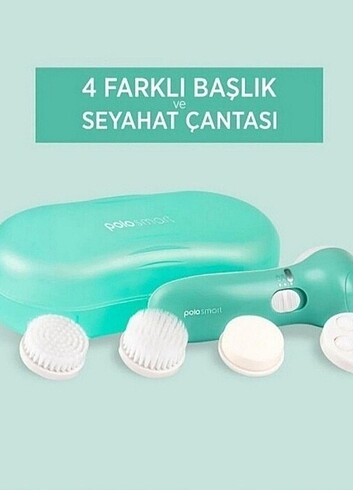 Polosmart Yüz temizleme ve masaj aleti  - Görsel 4