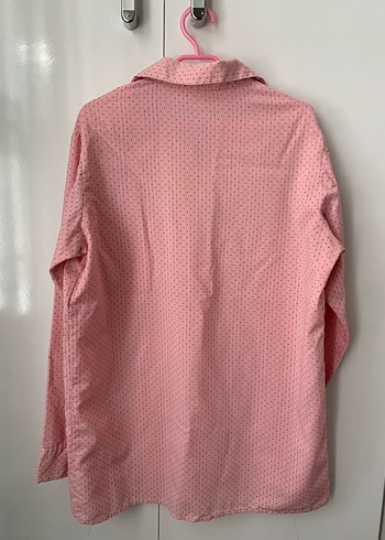Pembe Kız Çocuk Gömlek - Görsel 5