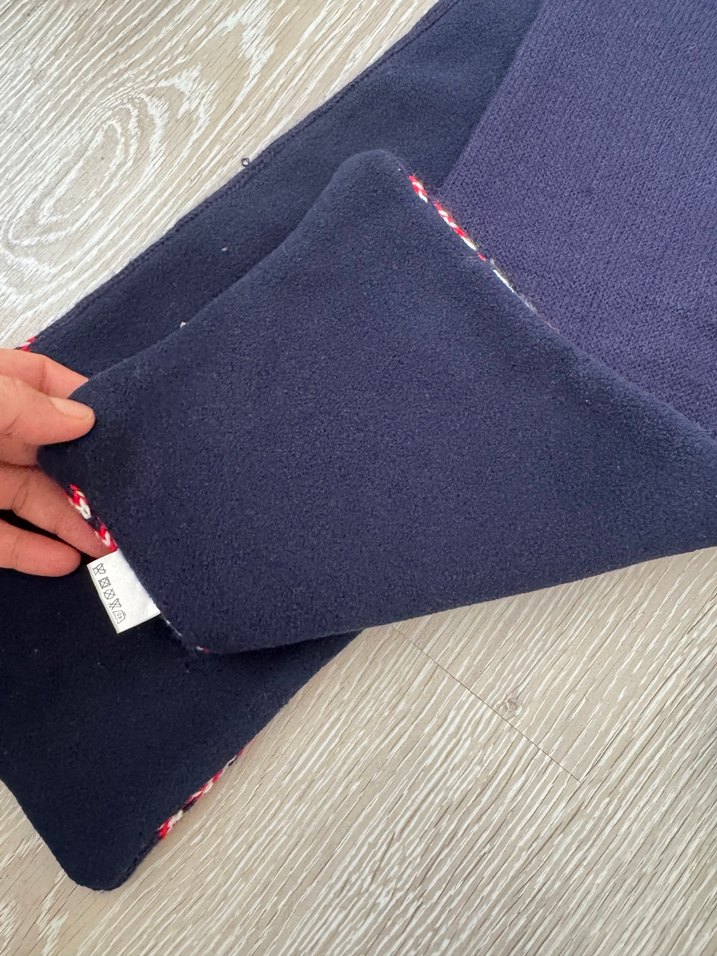 Nakışlı Çok Renkli Erkek Bere ve Atkı Seti - Görsel 3