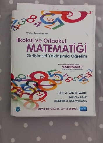 İlkokul ve ortaokul matematiği gelişimsel yaklaşımla öğretim 