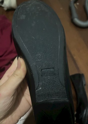 nine west 36 numara siyah babet - Görsel 2