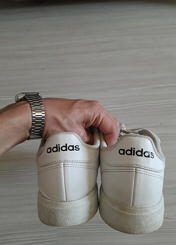 42.5 Beden beyaz Renk Adidas grand court base erkek ayakkabı