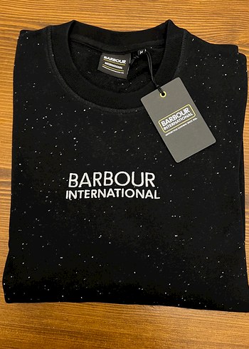 Barbour İnternational Orjinal Siyah Erkek Sweatshirt
