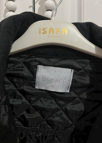 Düğmeli Siyah Street Wear Kadın Ceket - Görsel 2