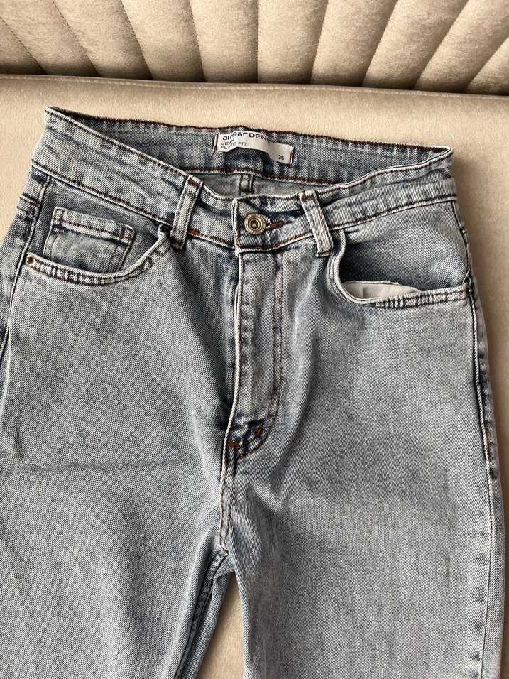 Mavi kot pantolon - Görsel 2