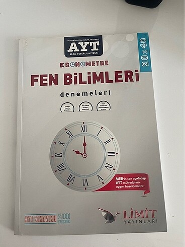 Ayt fen bilimleri deneme