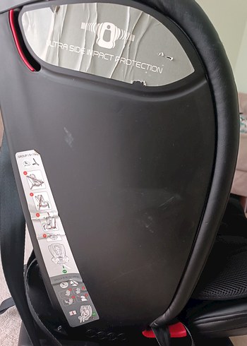 Siyah Çocuk Oto Koltuğu Yan Koruma