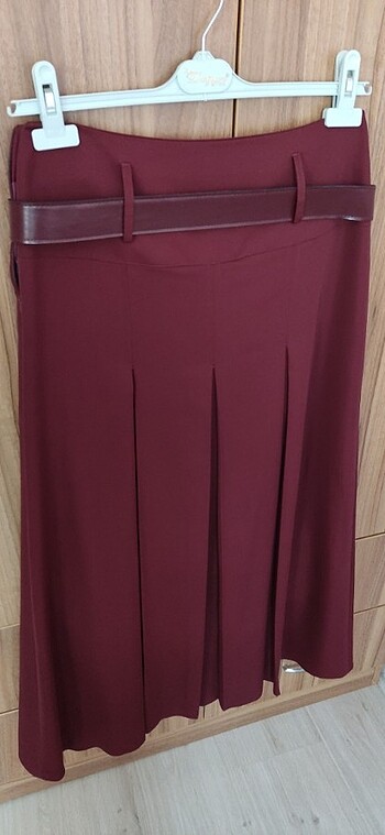 40 Beden Bordo etek