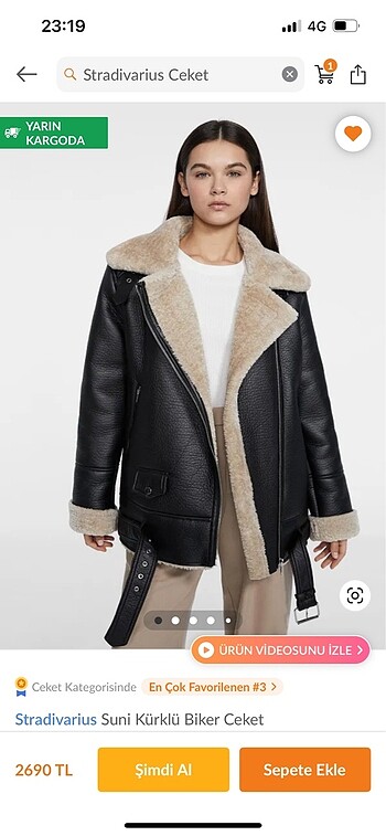 Stradivarius mont ceket