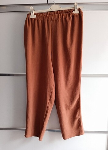 42 Beden Tunik+ pantolon takım kiremit rengi 