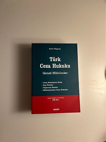 Ceza Genel Hükümler İzzet Özgenç