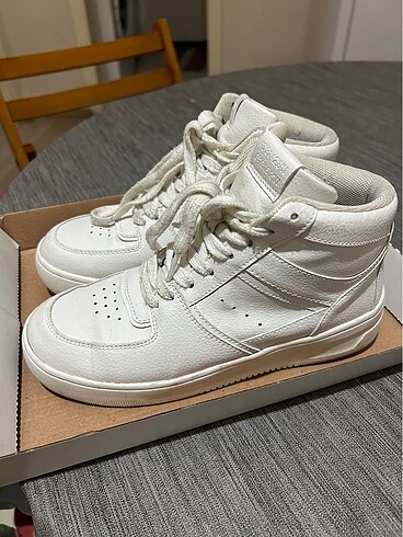 Pull&Bear Beyaz Sneaker Spor Ayakkabı