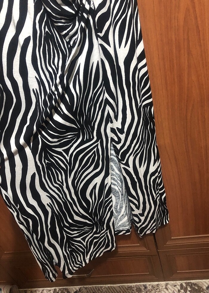 Zebra elbise - Görsel 3