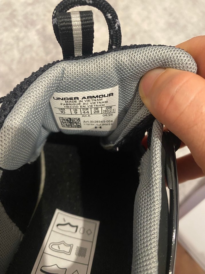 Erkek Siyah Spor Ayakkabı Bağcıkları - Görsel 5