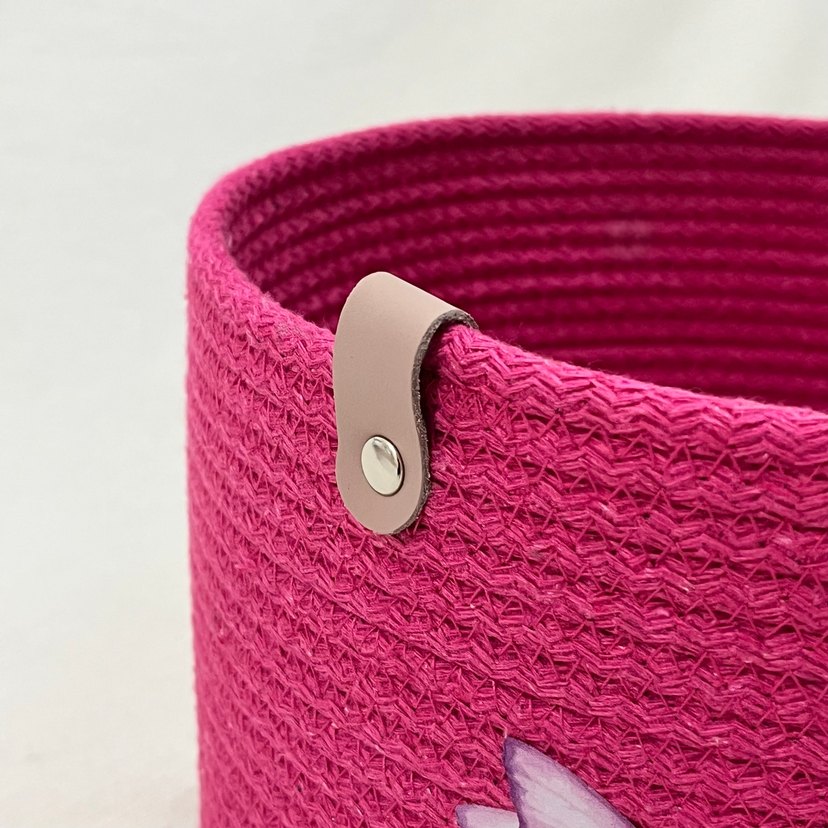 Pembe Renkli Çocuk Sepeti - Görsel 2