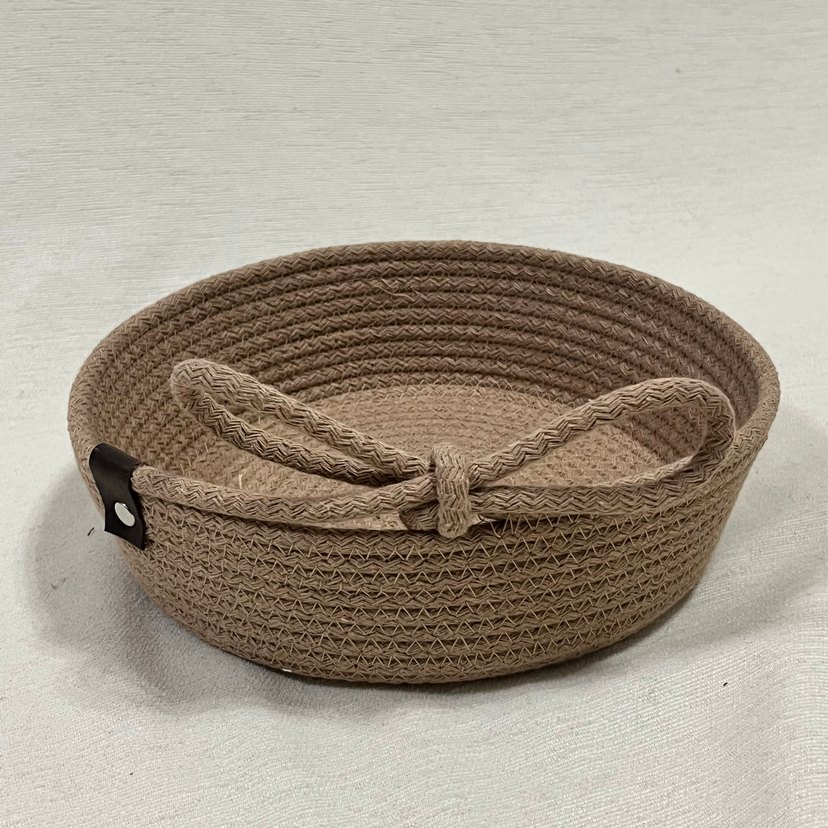Açık Kahverengi Bohem Sepet - Görsel 2