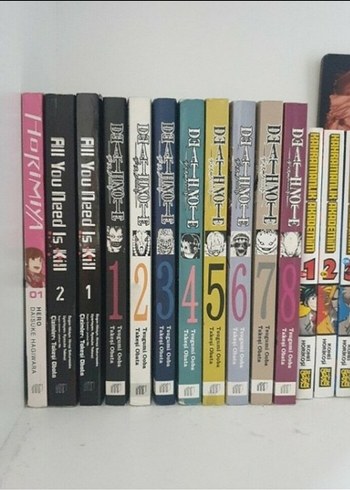Beden Renk Çeşitli Manga ve Çizgi Roman Seti