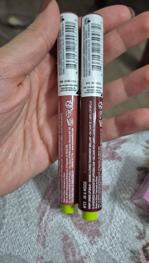 NYX Yağlı Stick Dudak Parlatıcısı 2'li Set - Görsel 2