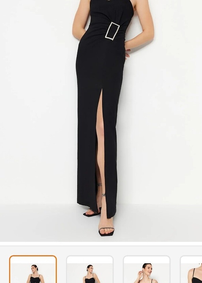 Siyah abiye elbise  - Görsel 2