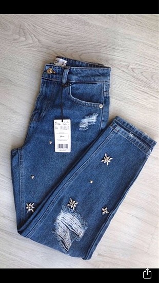 Mango mom jean