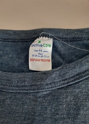 ActiveClup 9.10 yaş üst içlik - Görsel 2