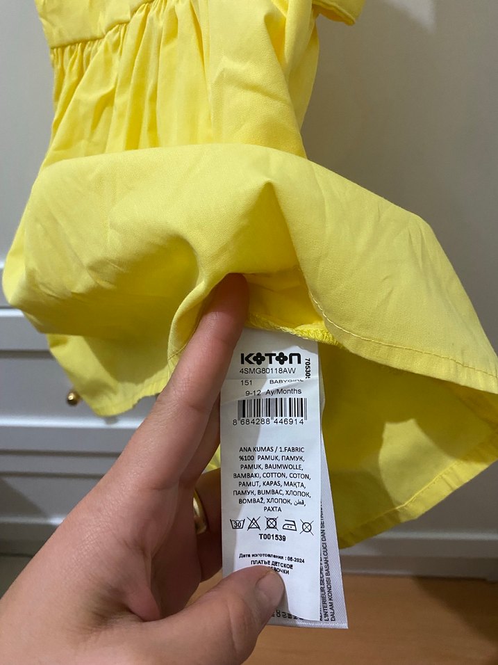 Koton kız bebek elbise - Görsel 2