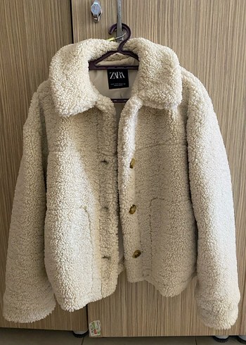 xs Beden zara suni yünlü ceket