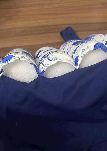 Erkek Çocuk Lacivert Desenli Yüzme Mayosu - Görsel 4