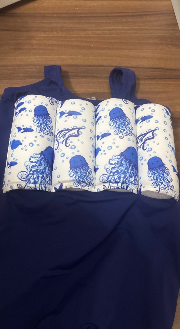 Erkek Çocuk Lacivert Desenli Yüzme Mayosu - Görsel 5