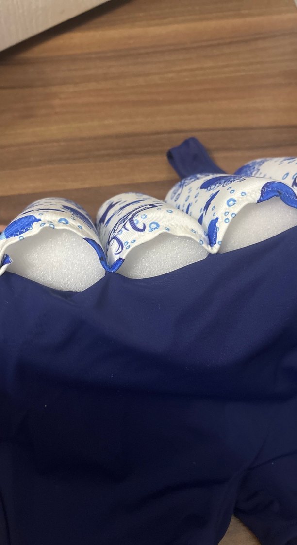 Erkek Çocuk Lacivert Desenli Yüzme Mayosu - Görsel 4