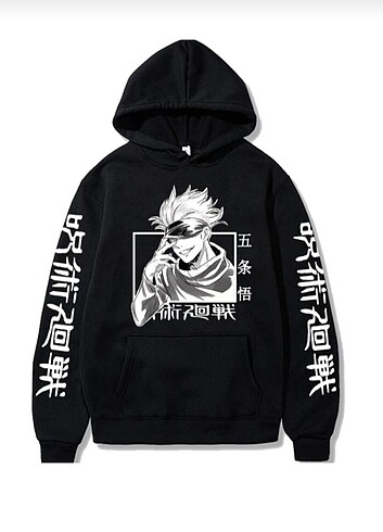 kostebek anime gojo sweatshirt kazak