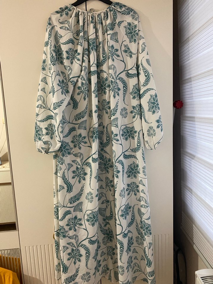 MODANİSA REFKA MARKA TESETTÜR ELBİSE - Görsel 5