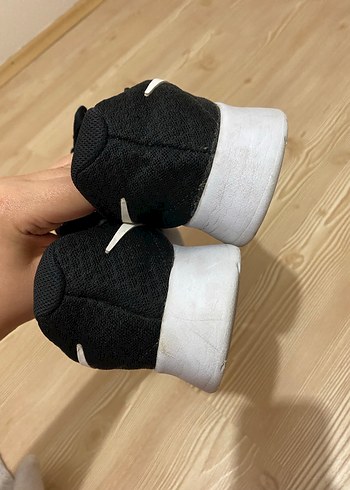 Orijinal Siyah Nike Kadın Spor Ayakkabı - Görsel 7