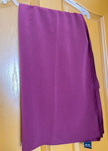 Freshscarf marka krinkıl serisi mor şal - Görsel 2